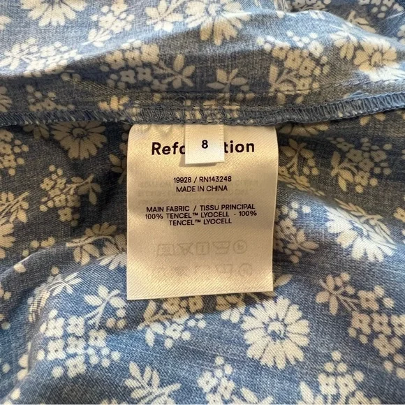 Reformation Cashio Mini Dress, 8 - Picture 6 of 7